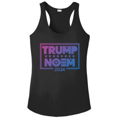 Kristi Noem And Donald Trump Election 2024 Gift Ladies PosiCharge Competitor Racerback Tank