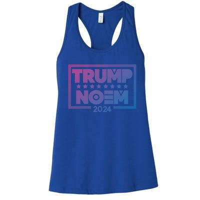 Kristi Noem And Donald Trump Election 2024 Gift Women's Racerback Tank