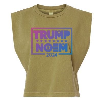 Kristi Noem And Donald Trump Election 2024 Gift Garment-Dyed Women's Muscle Tee