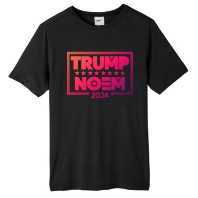 Kristi Noem And Donald Trump Election 2024 Gift Tall Fusion ChromaSoft Performance T-Shirt