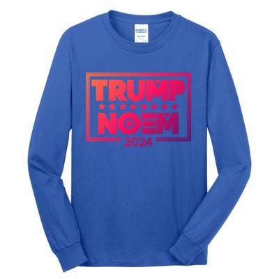 Kristi Noem And Donald Trump Election 2024 Gift Tall Long Sleeve T-Shirt