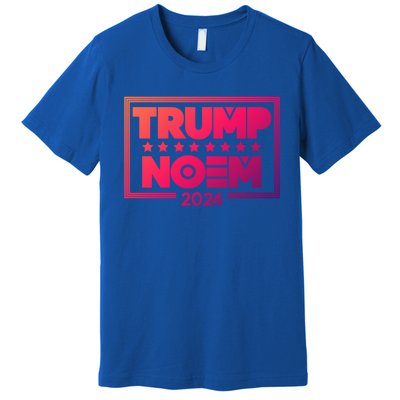 Kristi Noem And Donald Trump Election 2024 Gift Premium T-Shirt