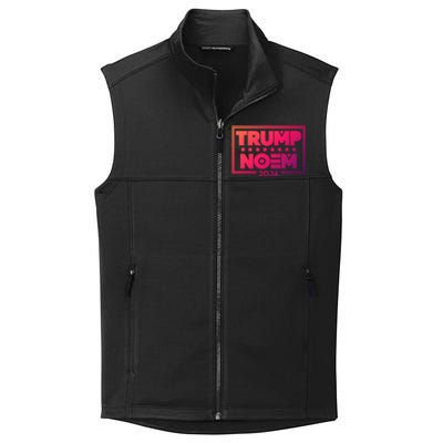 Kristi Noem And Donald Trump Election 2024 Gift Collective Smooth Fleece Vest