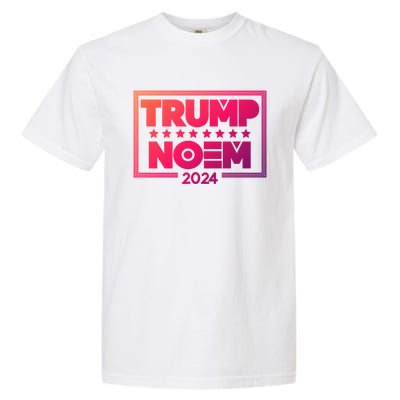 Kristi Noem And Donald Trump Election 2024 Gift Garment-Dyed Heavyweight T-Shirt