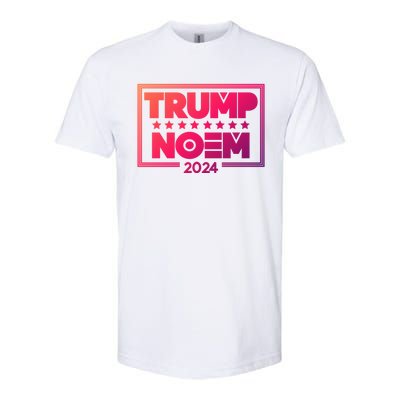 Kristi Noem And Donald Trump Election 2024 Gift Softstyle CVC T-Shirt