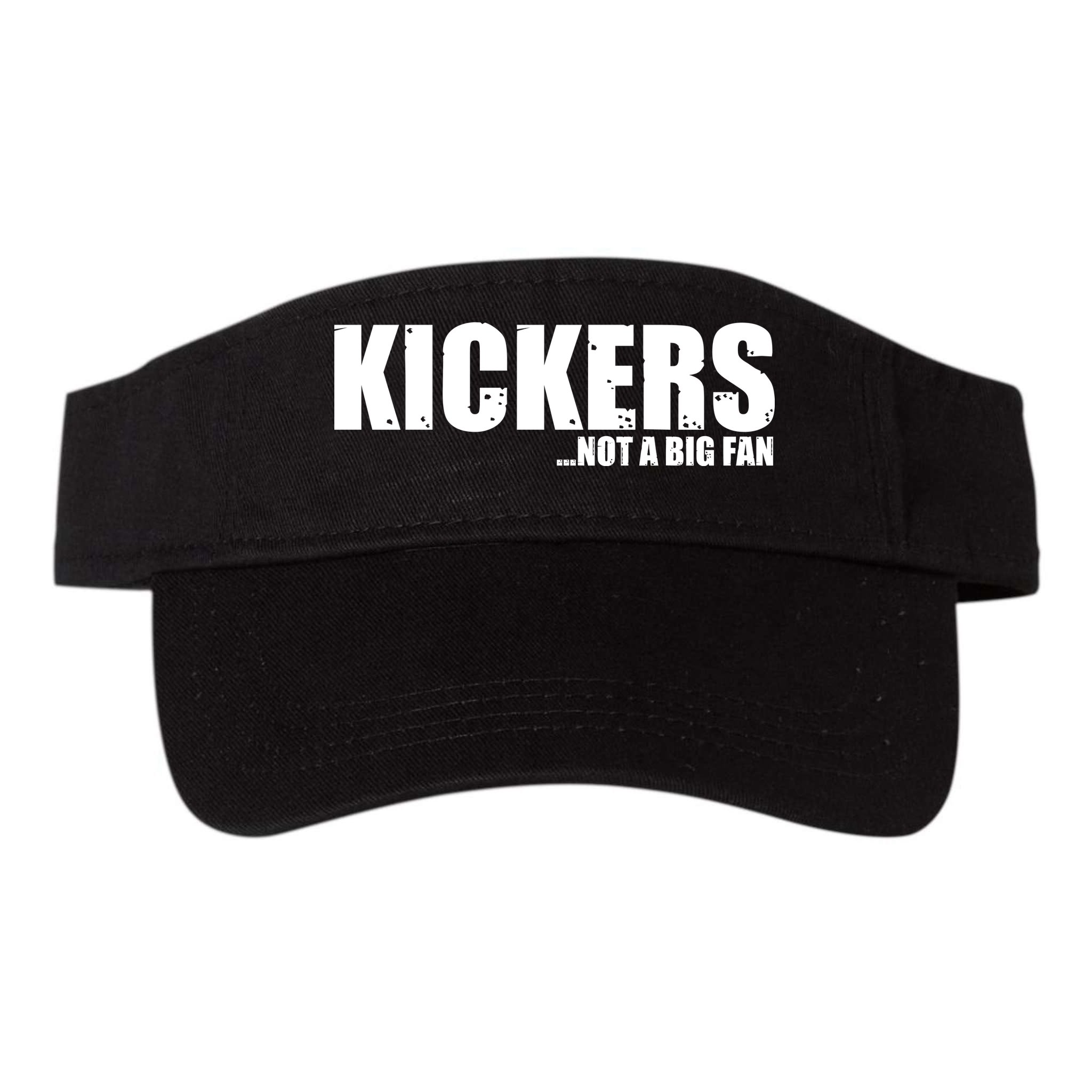 Kickers Not A Big Fan Fantasy Football Draft Day Visor