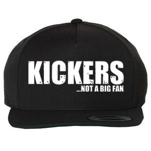 Kickers Not A Big Fan Fantasy Football Draft Day Wool Snapback Cap