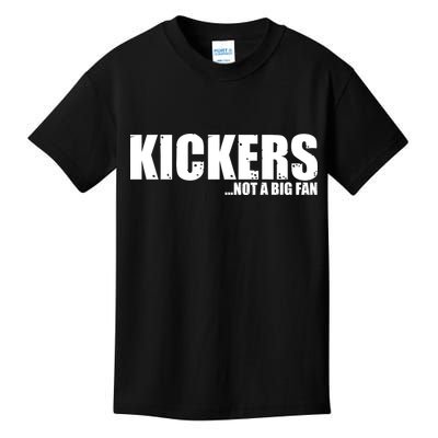 Kickers Not A Big Fan Fantasy Football Draft Day Kids T-Shirt