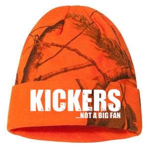 Kickers Not A Big Fan Fantasy Football Draft Day Kati Licensed 12" Camo Beanie