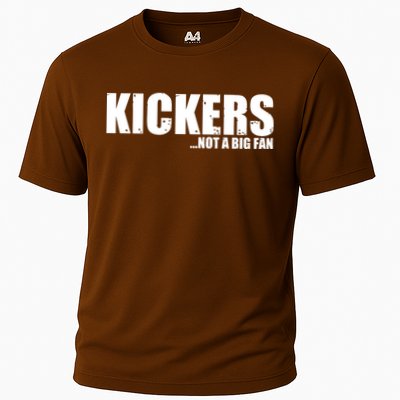 Kickers Not A Big Fan Fantasy Football Draft Day Cooling Performance Crew T-Shirt