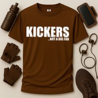 Kickers Not A Big Fan Fantasy Football Draft Day Cooling Performance Crew T-Shirt