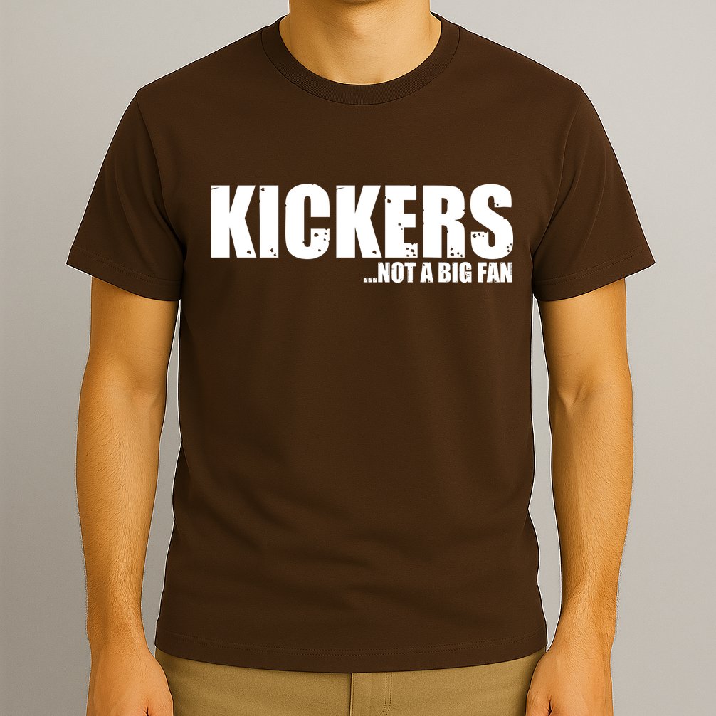 Kickers Not A Big Fan Fantasy Football Draft Day T-Shirt