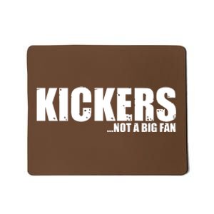 Kickers Not A Big Fan Fantasy Football Draft Day Mousepad