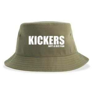 Kickers Not A Big Fan Fantasy Football Draft Day Sustainable Bucket Hat