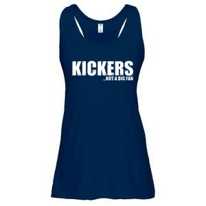 Kickers Not A Big Fan Fantasy Football Draft Day Ladies Essential Flowy Tank