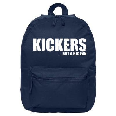 Kickers Not A Big Fan Fantasy Football Draft Day 16 in Basic Backpack