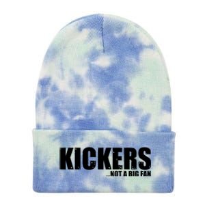 Kickers Not A Big Fan Fantasy Football Draft Day Tie Dye 12in Knit Beanie