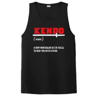 Kendo (Noun) A Very Particular Set Of Skills To Beat You PosiCharge Competitor Tank