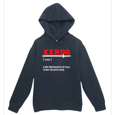 Kendo (Noun) A Very Particular Set Of Skills To Beat You Urban Pullover Hoodie