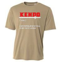 Kendo (Noun) A Very Particular Set Of Skills To Beat You Cooling Performance Crew T-Shirt