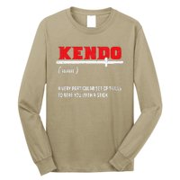 Kendo (Noun) A Very Particular Set Of Skills To Beat You Long Sleeve Shirt