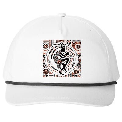 Kokopelli Native American Tees For Women Kokopelli Snapback Five-Panel Rope Hat