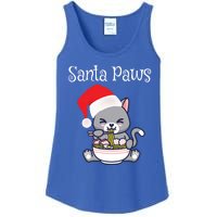 Kawaii Neko Anime Ra Santa Paws Cute Gift Ladies Essential Tank