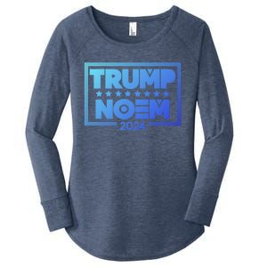 Kristi Noem And Donald Trump Election 2024 Gift Women's Perfect Tri Tunic Long Sleeve Shirt