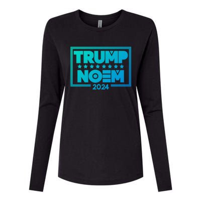 Kristi Noem And Donald Trump Election 2024 Gift Womens Cotton Relaxed Long Sleeve T-Shirt