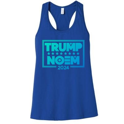 Kristi Noem And Donald Trump Election 2024 Gift Women's Racerback Tank