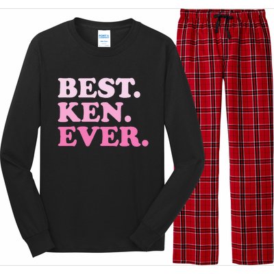 Ken Name Best Ken Ever Vintage Long Sleeve Pajama Set