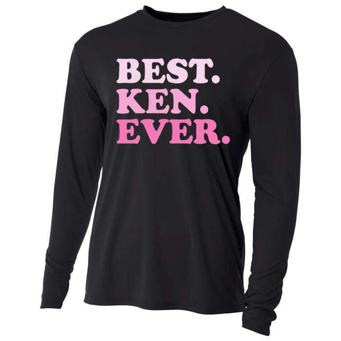 Ken Name Best Ken Ever Vintage Cooling Performance Long Sleeve Crew