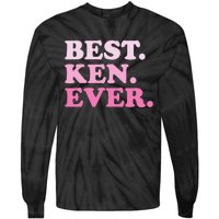 Ken Name Best Ken Ever Vintage Tie-Dye Long Sleeve Shirt