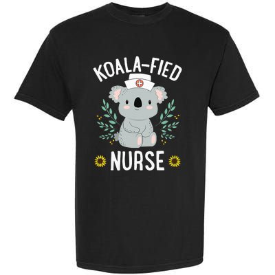 KoalaFied Nurse Cute Koala Bear Lover Sunflower Garment-Dyed Heavyweight T-Shirt