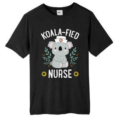 KoalaFied Nurse Cute Koala Bear Lover Sunflower Tall Fusion ChromaSoft Performance T-Shirt