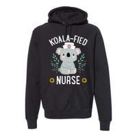 KoalaFied Nurse Cute Koala Bear Lover Sunflower Premium Hoodie