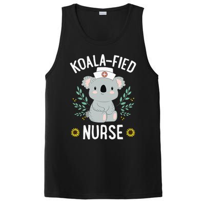 KoalaFied Nurse Cute Koala Bear Lover Sunflower PosiCharge Competitor Tank