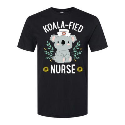 KoalaFied Nurse Cute Koala Bear Lover Sunflower Softstyle CVC T-Shirt