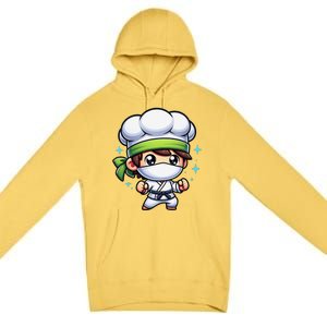 Kitchen Ninja Chef Cook Ninja Premium Pullover Hoodie