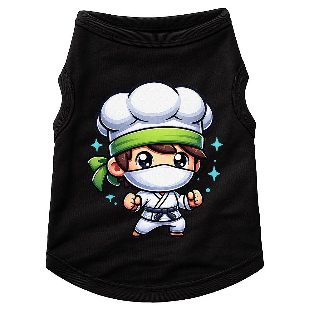 Kitchen Ninja Chef Cook Ninja Doggie Tank