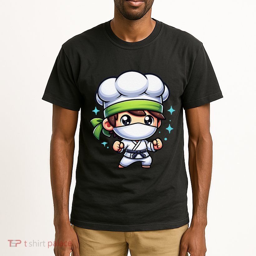 Kitchen Ninja Chef Cook Ninja Tall T-Shirt