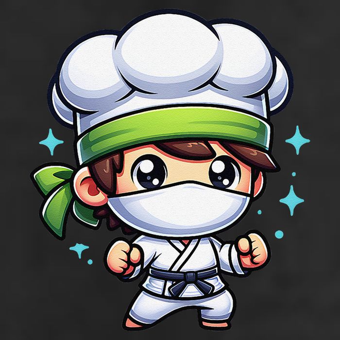 Kitchen Ninja Chef Cook Ninja 11oz C Handle Ceramic Mug