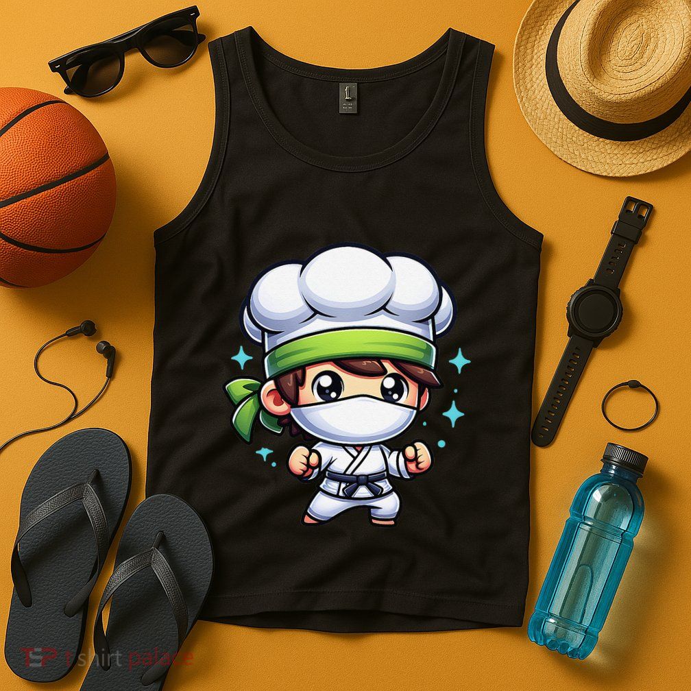 Kitchen Ninja Chef Cook Ninja Tank Top
