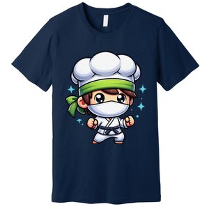 Kitchen Ninja Chef Cook Ninja Premium T-Shirt