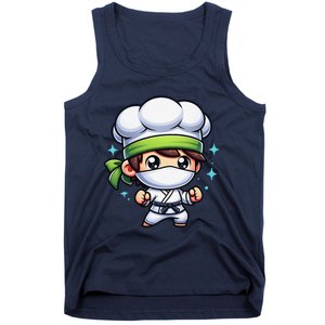 Kitchen Ninja Chef Cook Ninja Tank Top