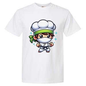 Kitchen Ninja Chef Cook Ninja Garment-Dyed Heavyweight T-Shirt