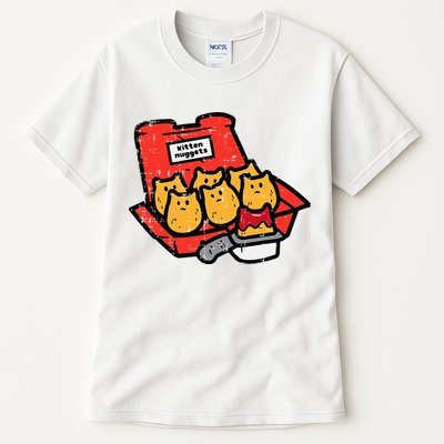 Kitten Nuggets Cute Fast Food Cat Food Lover Tall T-Shirt