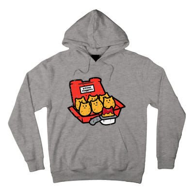 Kitten Nuggets Cute Fast Food Cat Food Lover Tall Hoodie