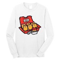 Kitten Nuggets Cute Fast Food Cat Food Lover Long Sleeve Shirt