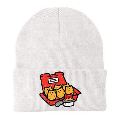 Kitten Nuggets Cute Fast Food Cat Food Lover Knit Cap Winter Beanie